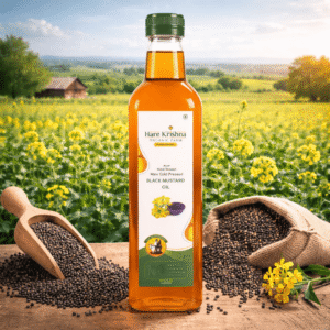 Raw cold pressed Black Mustard Oil